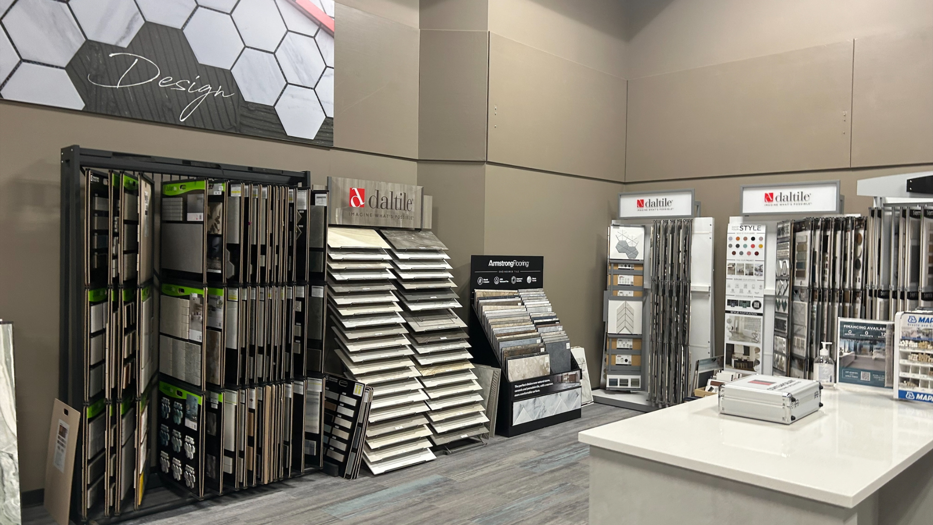 tile flooring showroom
